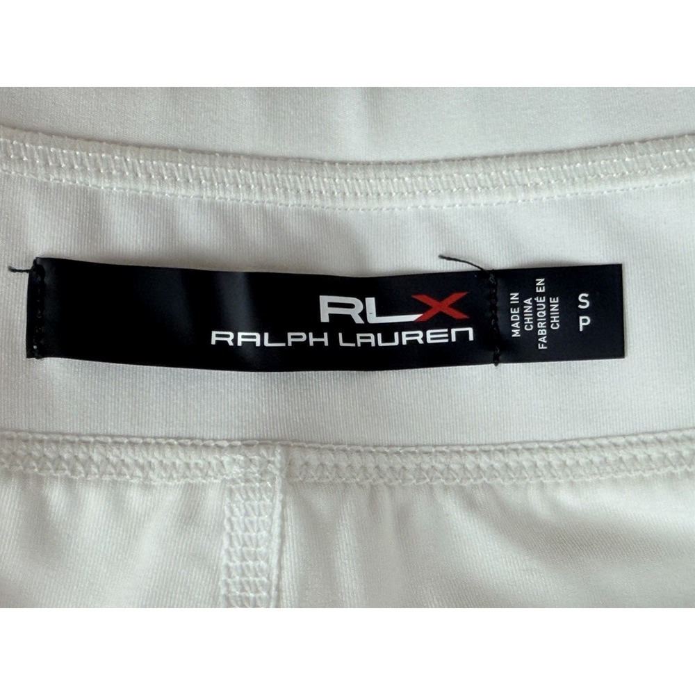 RLX Ralph Lauren Women's White Athletic Skort Zip Pockets Sz S - Picture 7 of 9